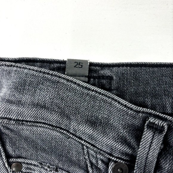 Citizens of Humanity Rocket Ankle Skinny Jeans Dark Gray Size 25 NWT $119 - Picture 4 of 10
